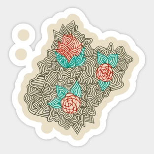 Flowery Sticker